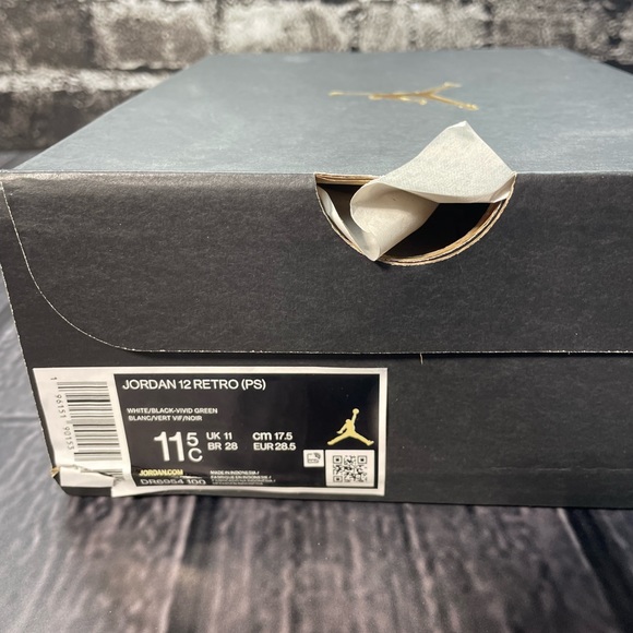 Air Jordan 12 Retro PS Floral DR6954-100 Size 11.5 C - Picture 15 of 16